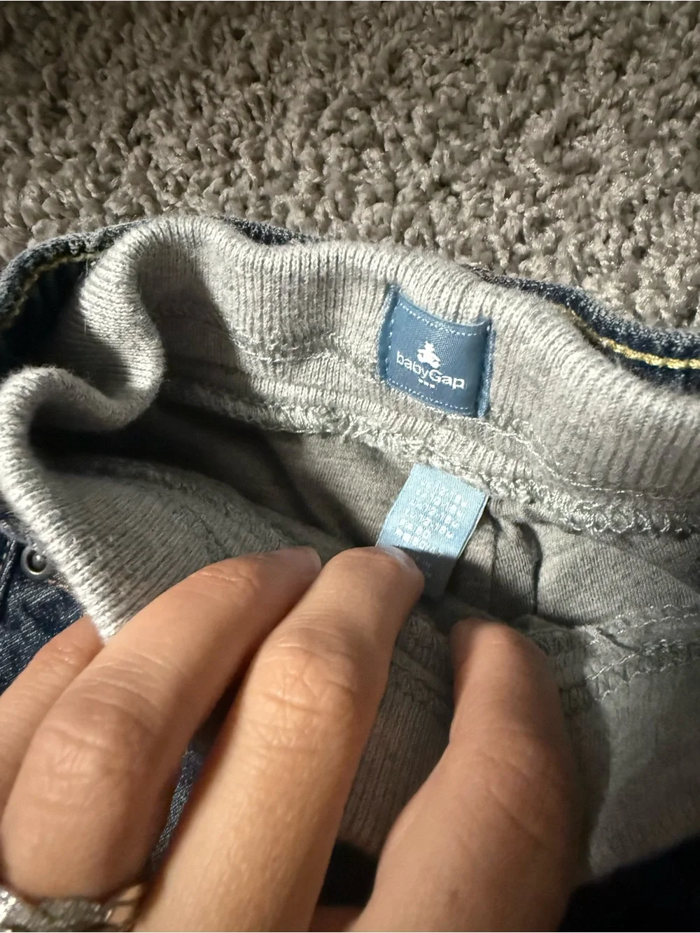 Kids Dark Blue Denim Jeans - Baby Gap